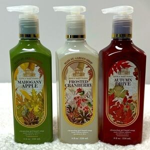 Bath & Body Works Cleansing Gel Hand Soap Trio